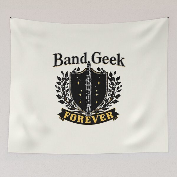 Item preview, Band Geek Forever: Clarinet Crest designed and sold by Jollys-ArtShop.