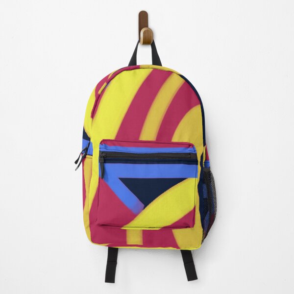 Item preview, Geometric Abstract In Red Blue And Yellow designed and sold by SRF Art & Designs.