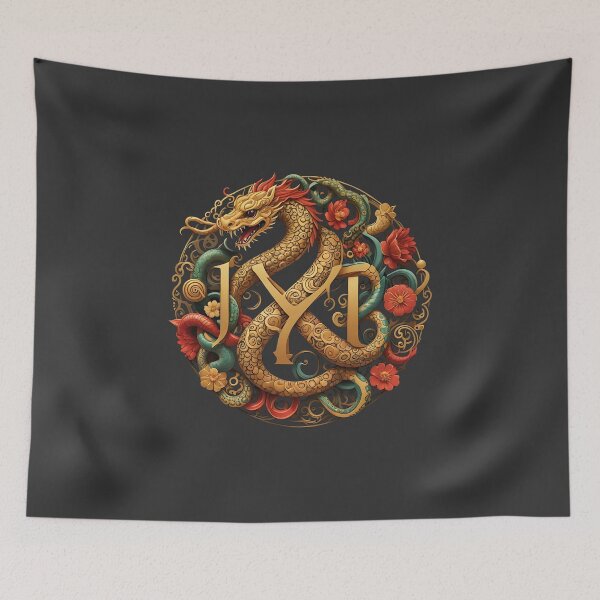 Item preview, Calligraphic Dragon, Ideal gift designed and sold by Indoni.