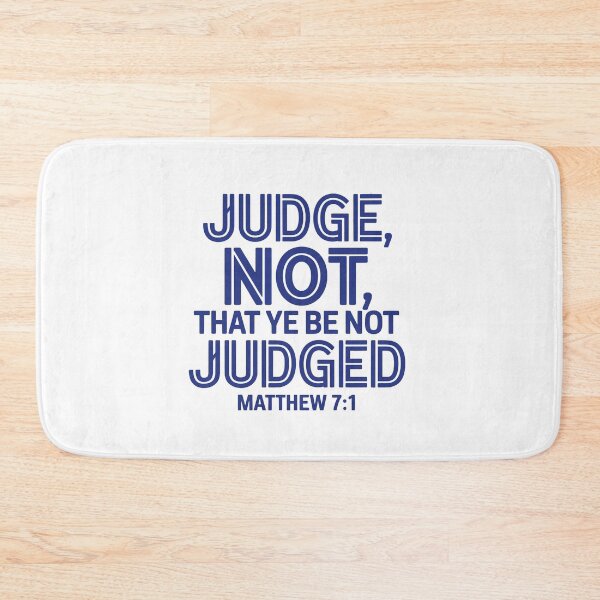 Item preview, Matthew 7:1 designed and sold by Gentle40Winks.