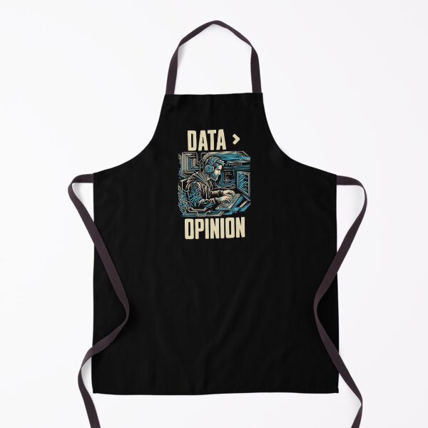 Item preview, Data > Opinion | Big Data | Data Scientist | Statistician | Data Analyst | Data Lover | Machine Learning designed and sold by jadedscientist.
