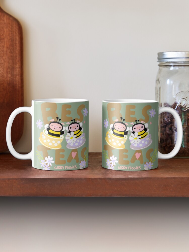 Thumbnail 2 of 6, Coffee Mug, Giddy Piggies Bee Bes-Teas designed and sold by loopcreations.