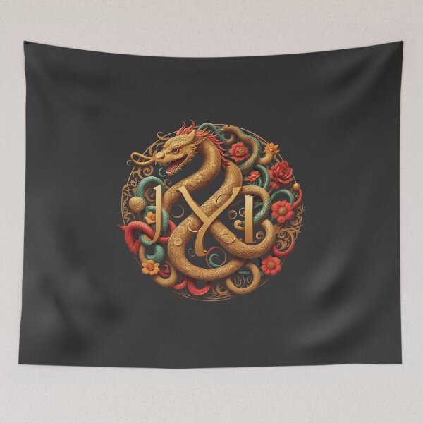 Item preview, Calligraphic Dragon, Ideal gift designed and sold by Indoni.
