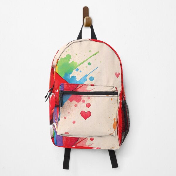 Item preview, Red lips with rainbow! designed and sold by AhArtMe.
