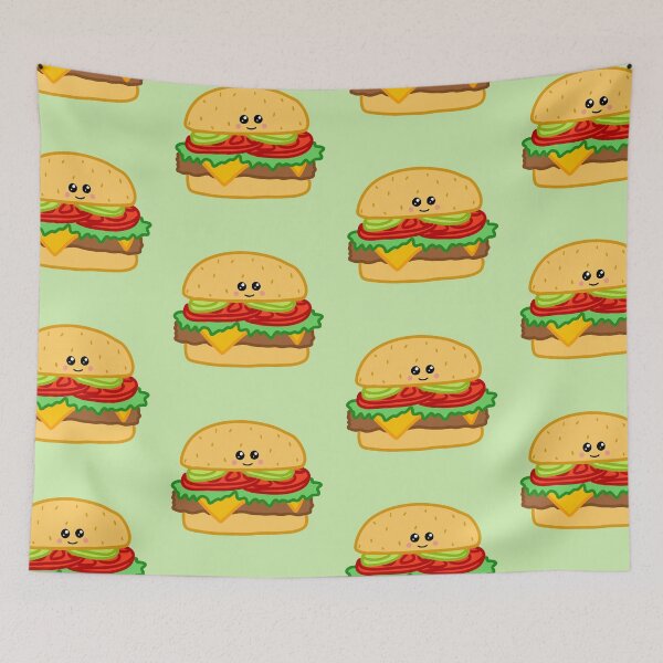 Item preview, Kawaii Burger designed and sold by alykalydaly.