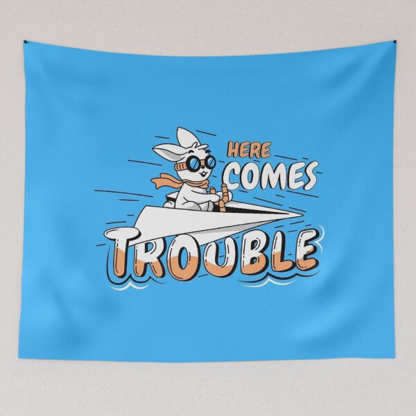 Item preview, Trouble Wabbit designed and sold by ritusdesigns.