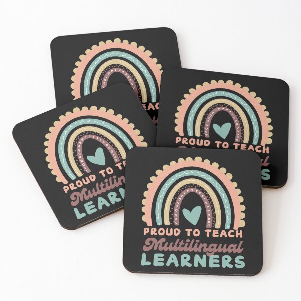 Item preview, Proud To Teach Multilingual Learners Language Learning Polyglot Teacher Gift designed and sold by MouDantArts.