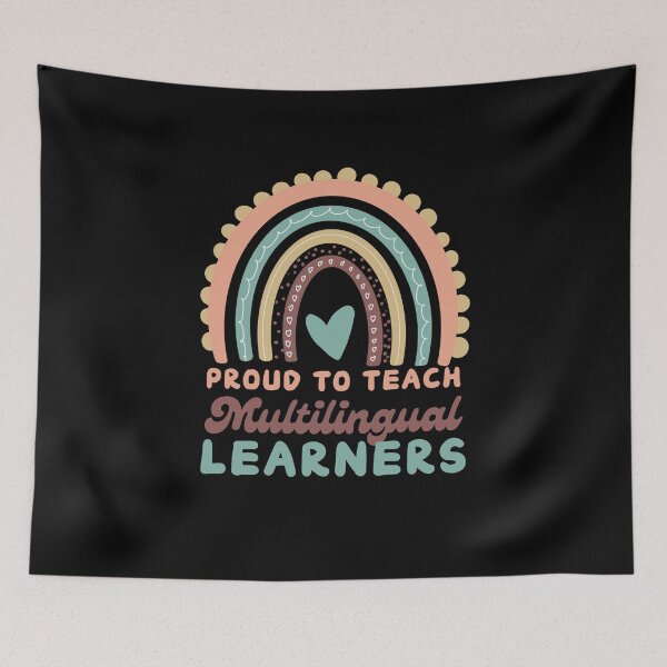Item preview, Proud To Teach Multilingual Learners Language Learning Polyglot Teacher Gift designed and sold by MouDantArts.
