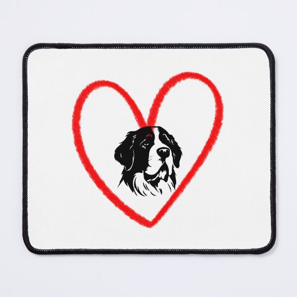 Item preview, St Bernard Happy Valentines Day Gifts For Dog Lovers designed and sold by Cuteanimalgifts.