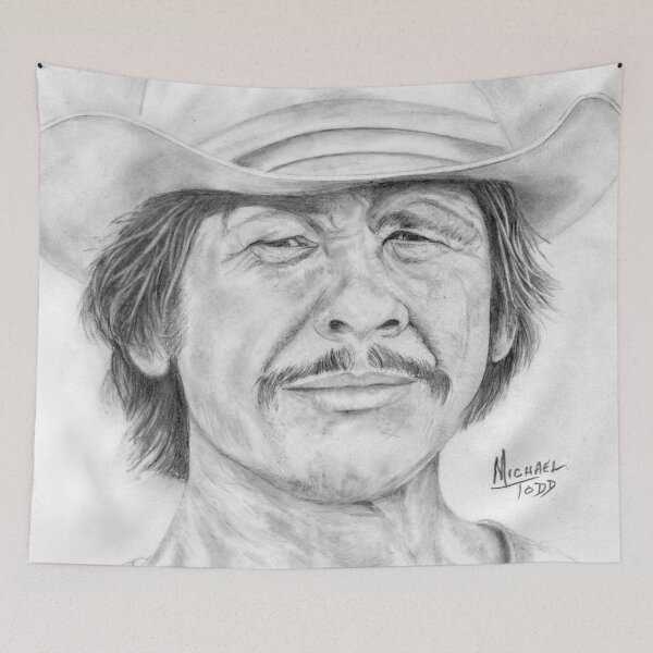 Item preview, my drawing of CHARLES BRONSON designed and sold by michaeltodd.