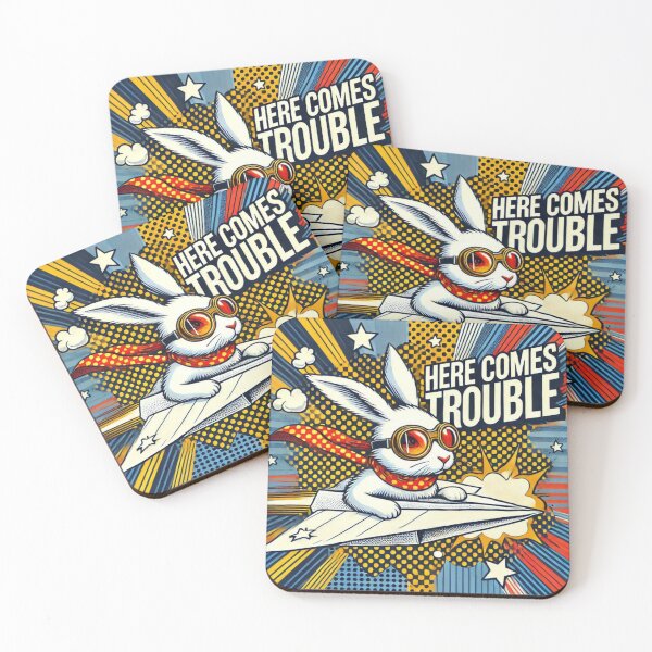 Item preview, trouble retro designed and sold by ritusdesigns.