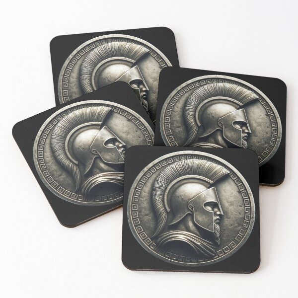 Item preview, Spartan silver coin designed and sold by shacalacah.