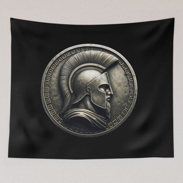 Item preview, Spartan silver coin designed and sold by shacalacah.