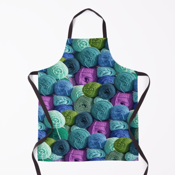 Item preview, Stacks of Yarn Collage designed and sold by Yarn Wolf Creations.