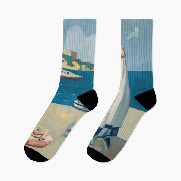 Item preview, Provence, France : Tranquil Seaside. Art By Carraann  designed and sold by CARRAANN.