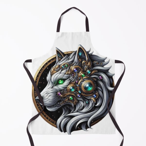Item preview, Jeweled Wolf designed and sold by TwistsbyOliver.
