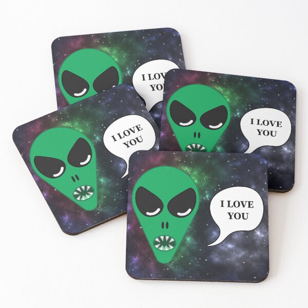 Item preview, Alien: I love you (GALAXY) designed and sold by Wild & Cosmic.