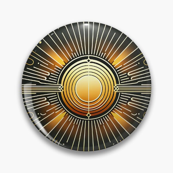 Item preview, Golden Radiance: Geometric Sunburst designed and sold by DISCOUNTRUSH.