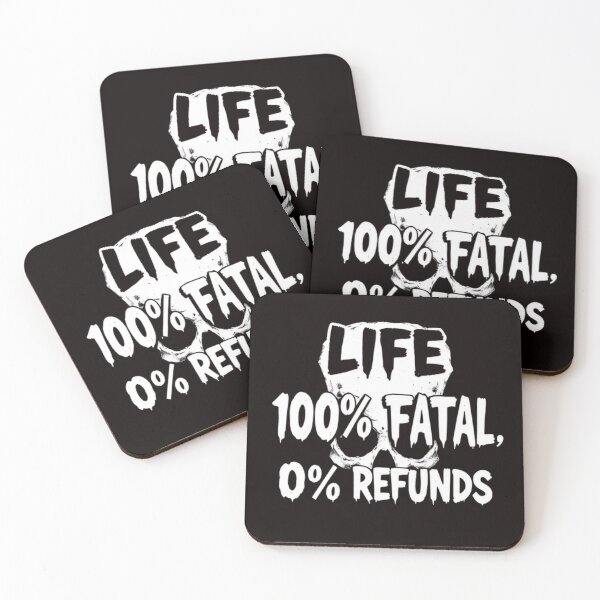 Item preview, Vida: 100% Fatal 0% Reembolsos designed and sold by Charlie-Kier.