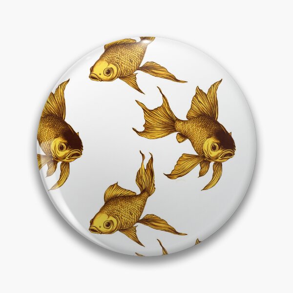 Item preview, Graceful Glorious Golden Goldfish designed and sold by Vicki Noble Art.