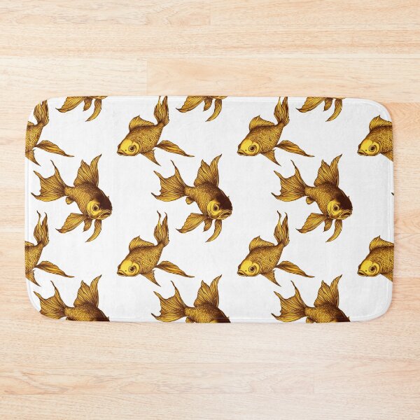 Item preview, Graceful Glorious Golden Goldfish designed and sold by Vicki Noble Art.