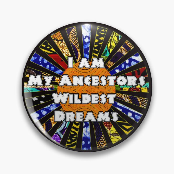 Item preview, I Am My Ancestors Wildest Dreams African Fabric Collage  designed and sold by artbyomega.