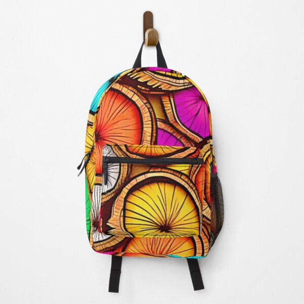 Item preview, Vibrant Coconut Slice Abstract Design designed and sold by Health And Fitness Posts e-Store.