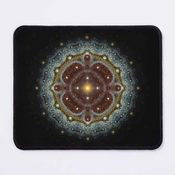 Item preview, Red fairy fractal harmonic decoration designed and sold by Galas Art.