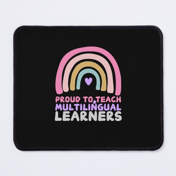 Item preview, Language Teaching Proud To Teach Multilingual Learners Polyglot Teacher Women Gift designed and sold by MouDantArts.