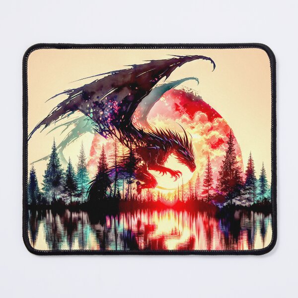 Item preview, Dragon Reflection, Ai Generated Art designed and sold by ACC .
