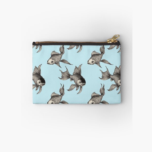 Item preview, Graceful Glorious Goldfish in neutral designed and sold by Vicki Noble Art.