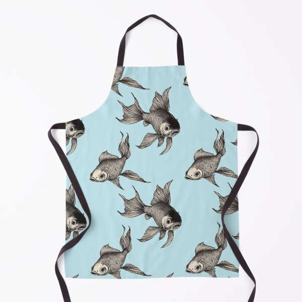 Item preview, Graceful Glorious Goldfish in neutral designed and sold by Vicki Noble Art.