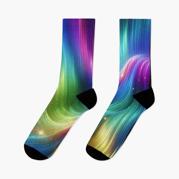 Aperçu de l'œuvre Courants célestes : Flux arc-en-ciel créée et vendue par DISCOUNTRUSH.