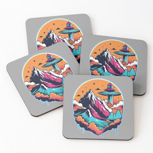 Item preview, Pink Space Mountain designed and sold by RadManDesigns.