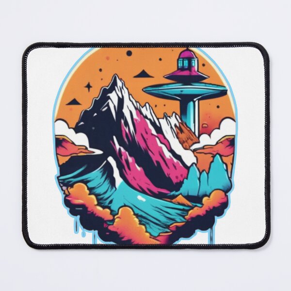 Item preview, Pink Space Mountain designed and sold by RadManDesigns.