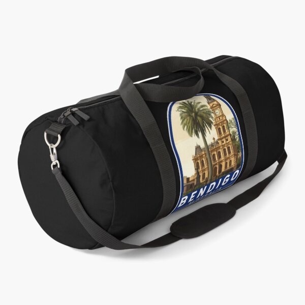 Item preview, Bendigo Australia Travel Art Emblem designed and sold by KrisSidDesigns.