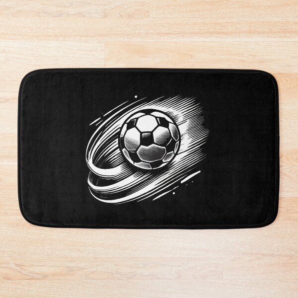 Item preview, Energetic Soccer Ball in Motion with Bold Lines designed and sold by Eiadlight.