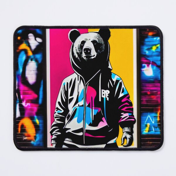 Item preview, Urban graffiti street art Bear designed and sold by Drone-tees.