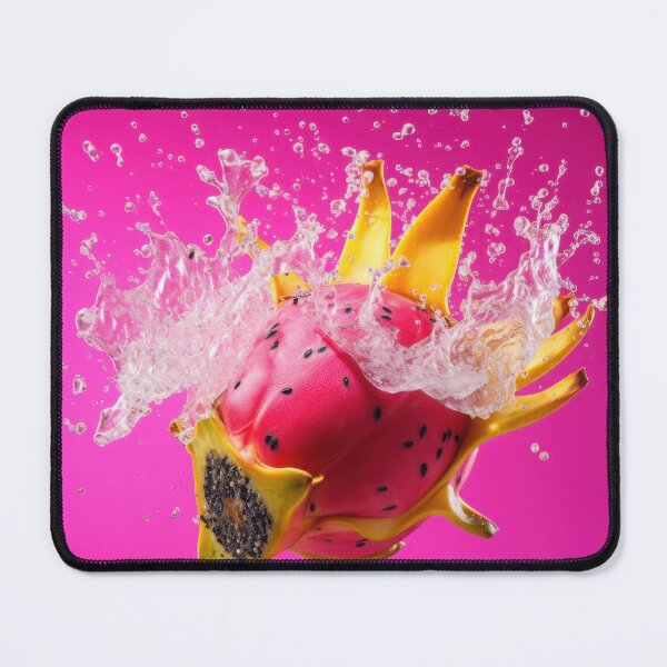 Item preview, A vibrant, surreal fruit splash features a dragon fruit merged with bananas designed and sold by anytka.