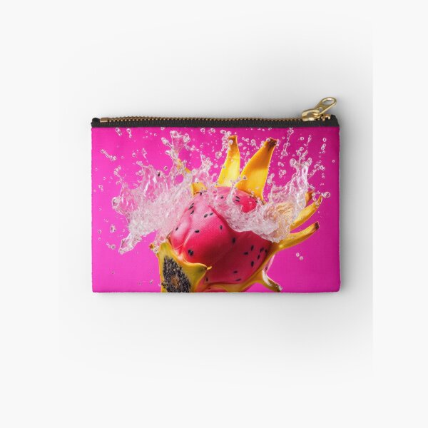 Item preview, A vibrant, surreal fruit splash features a dragon fruit merged with bananas designed and sold by anytka.