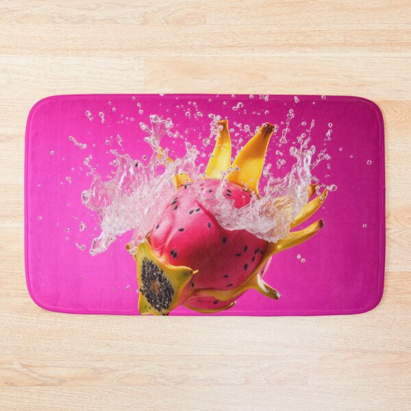 Item preview, A vibrant, surreal fruit splash features a dragon fruit merged with bananas designed and sold by anytka.