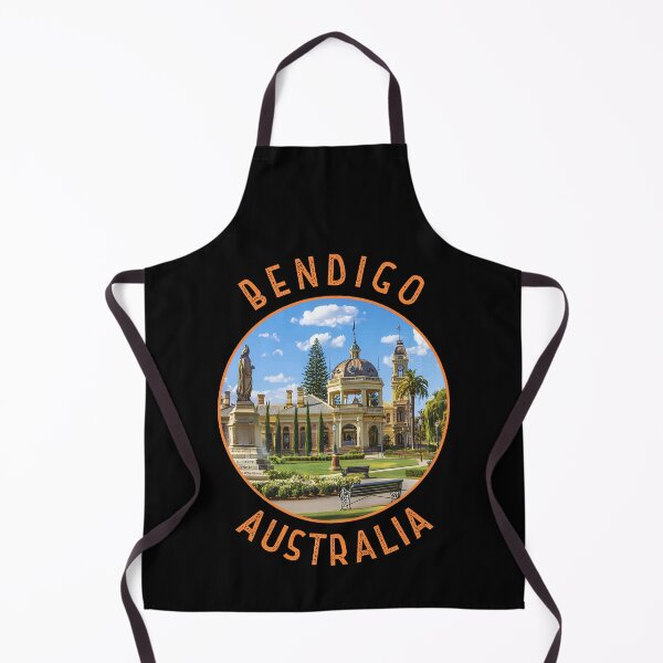 Item preview, Bendigo Australia Retro Distressed Circle designed and sold by KrisSidDesigns.