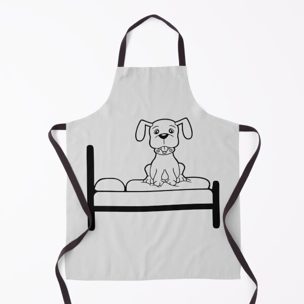 Item preview, Dog On Bed Relaxed Sleeping Bedroom Cute Comic Cartoon designed and sold by shirt-o-mat.
