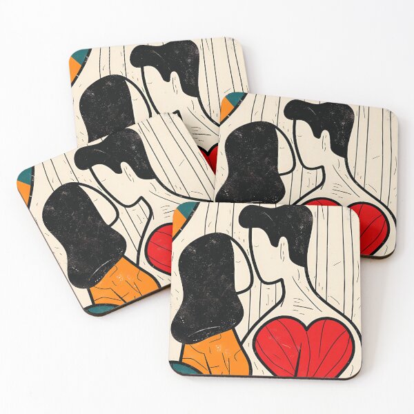 Item preview, Love Couple illustration designed and sold by PrintyArts.