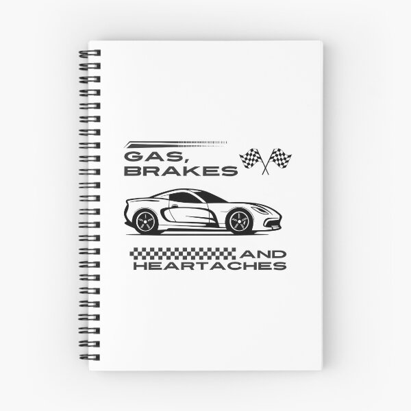 Item preview, GAS, BRAKES AND HEARTACHES. Car design designed and sold by AestheticBoutiq.