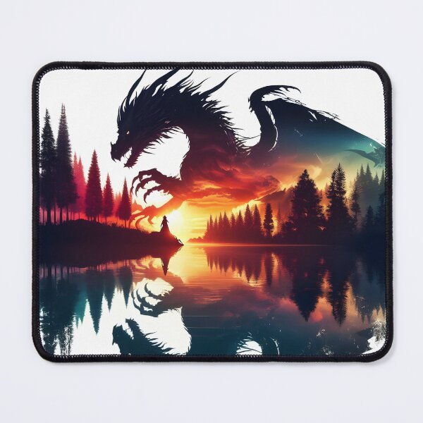 Item preview, Dragon Reflection, Ai Generated Art designed and sold by ACC .