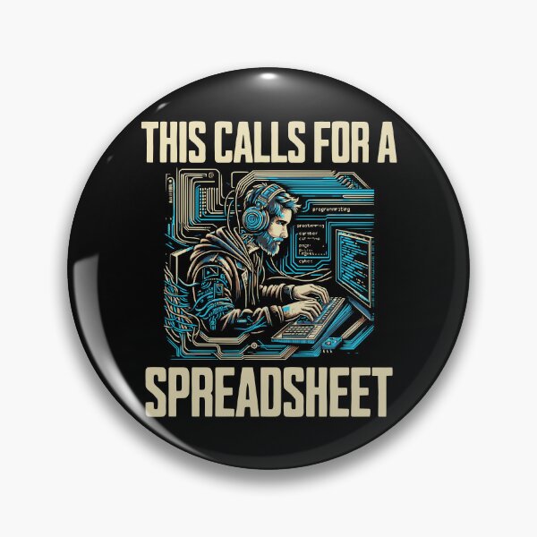 Item preview, This Calls For A Spreadsheet | Big Data | Data Scientist | Statistician | Data Analyst | Data Lover | Machine Learning | Funny Accounting designed and sold by jadedscientist.