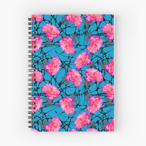 Item preview, Web of Roses-Teal designed and sold by deblevart.