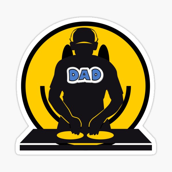 Item preview, Dad DJ Shirt   designed and sold by dalesencier.