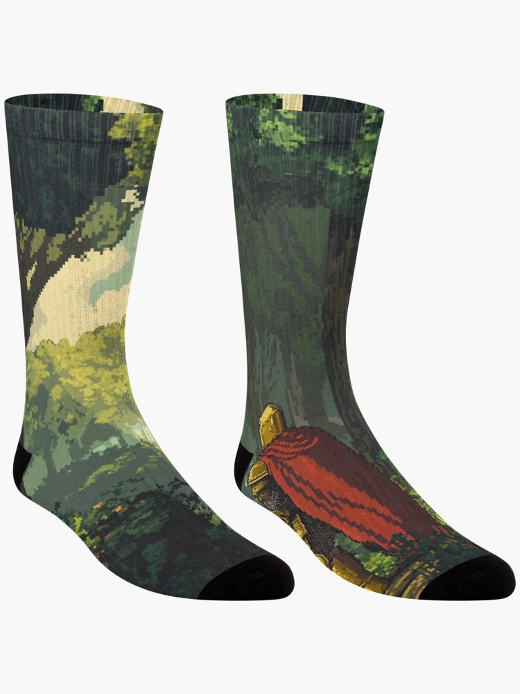 Thumbnail 3 of 5, Socks, Paladin In 8bit designed and sold by Rtymer.